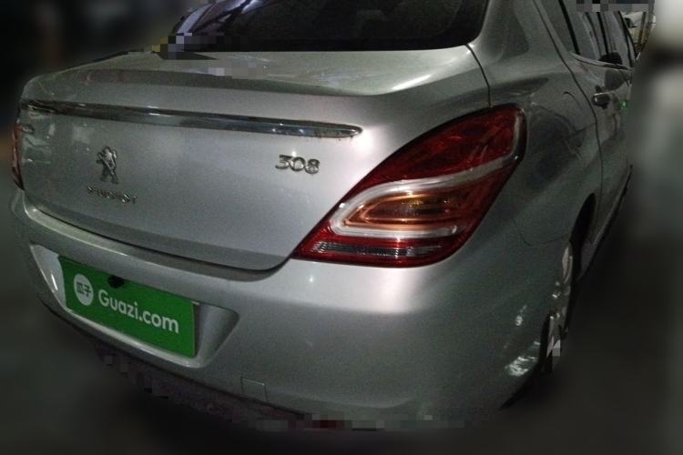 Used Peugeot 308 2012 2.0L Automatic Luxury Version Rear Right 45 Deg