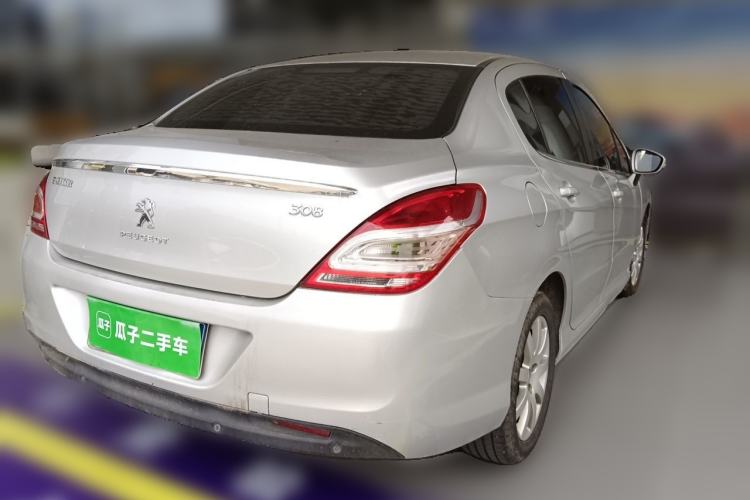 Used Peugeot 308 2012 1.6L Automatic YouShang Model Rear Right 45 Deg