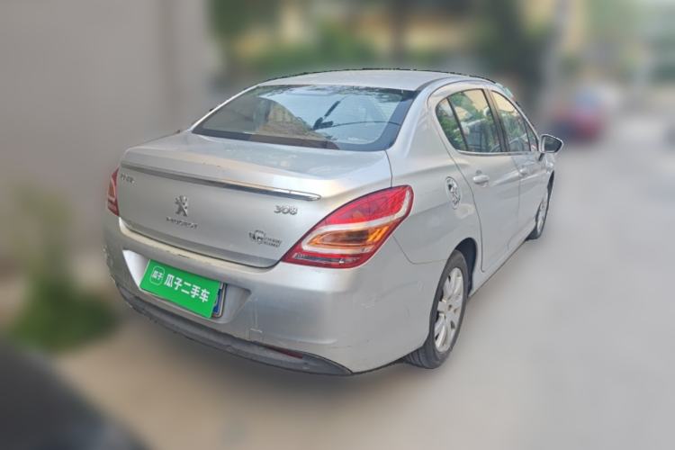 Used Peugeot 308 2012 1.6L Manual YouShang Edition Rear Right 45 Deg