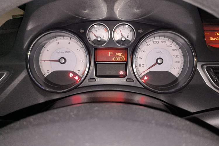 Used Peugeot 308 2012 1.6L Automatic YouShang Model Instrument Cluster