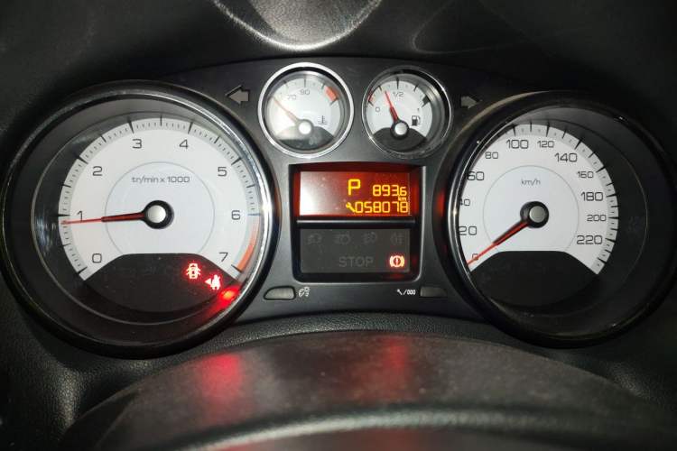 Used Peugeot 308 2012 1.6L Roland Garros Edition Instrument Cluster
