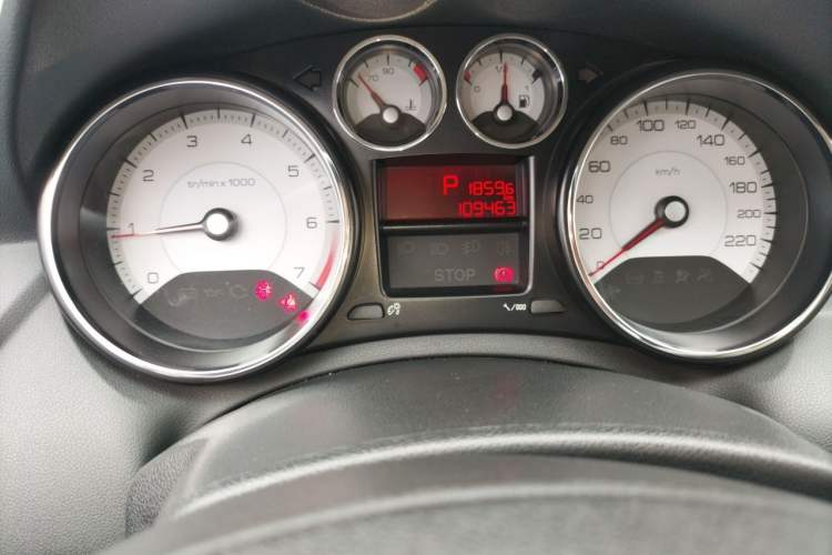 Used Peugeot 308 2012 1.6L Automatic Fashion Edition Instrument Cluster