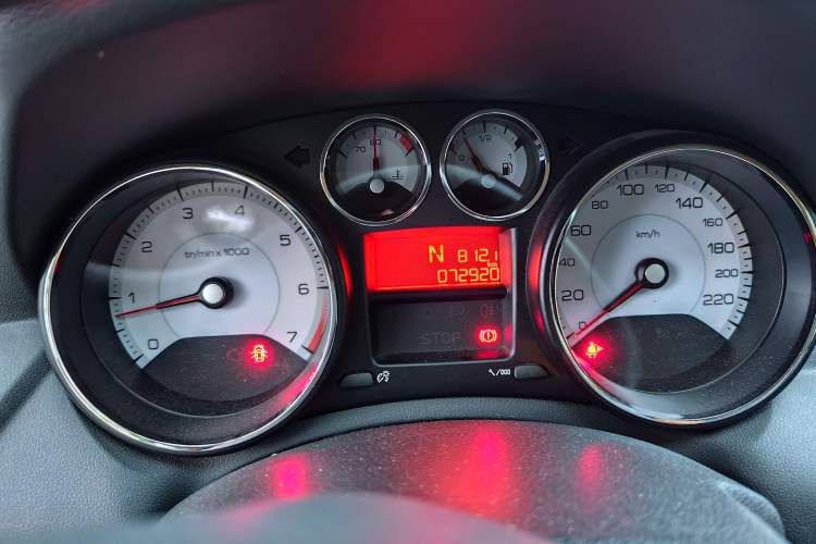 Used Peugeot 308 2012 1.6L Automatic YouShang Model Instrument Cluster
