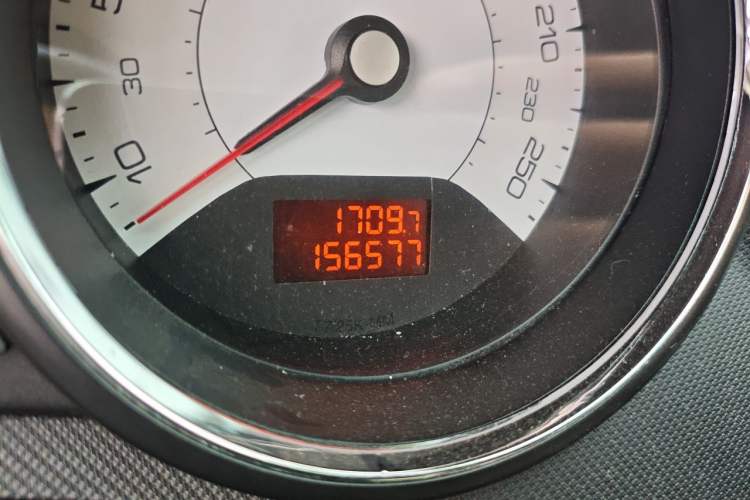 Used Peugeot 308 2012 1.6T CC Fashion Edition Odometer Close Up