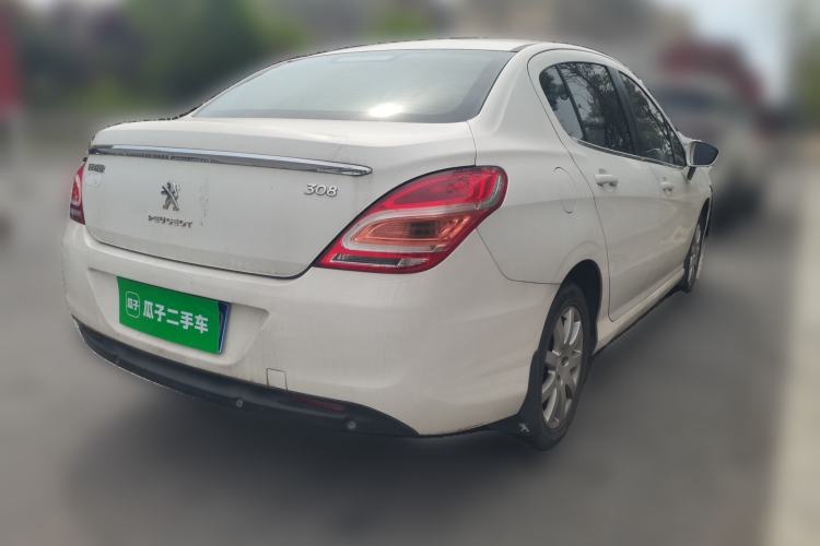 Used Peugeot 308 2012 1.6L Automatic Fashion Edition Rear Right 45 Deg