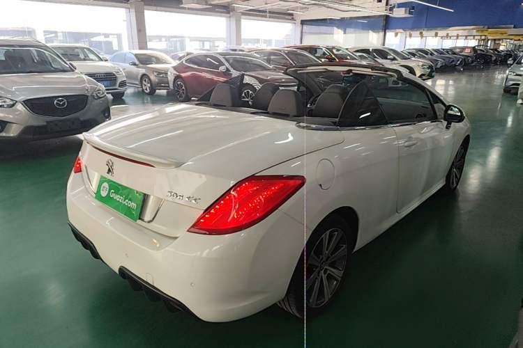 Used Peugeot 308 2012 1.6T CC Luxury Model Rear Right 45 Deg