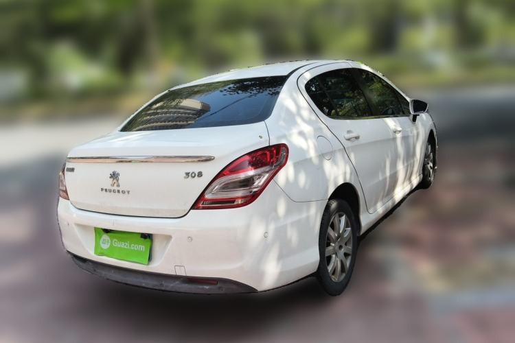 Used Peugeot 308 2012 1.6L Automatic YouShang Model Rear Right 45 Deg