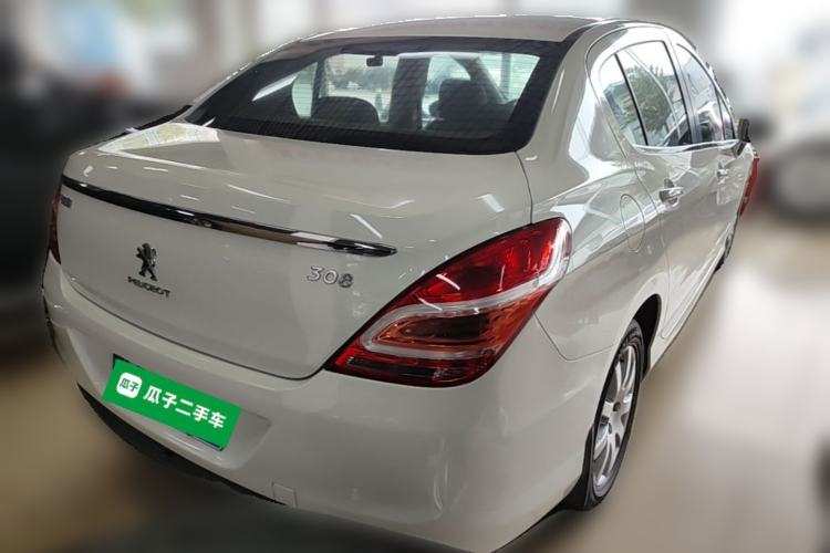 Used Peugeot 308 2012 1.6L Automatic YouShang Model Rear Right 45 Deg