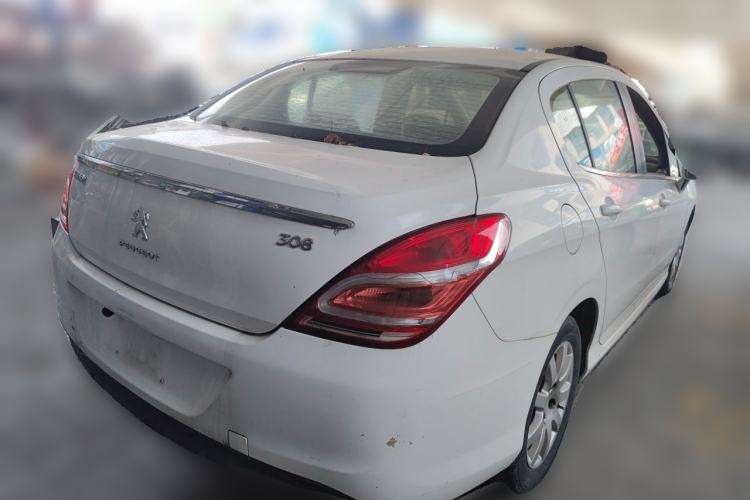 Used Peugeot 308 2012 1.6L Automatic YouShang Model Rear Right 45 Deg
