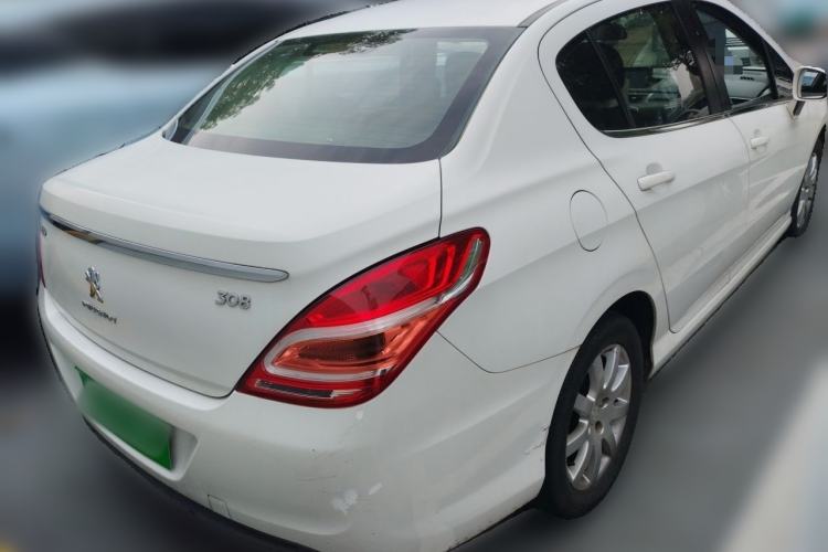 Used Peugeot 308 2012 1.6L Automatic Fashion Edition Rear Right 45 Deg