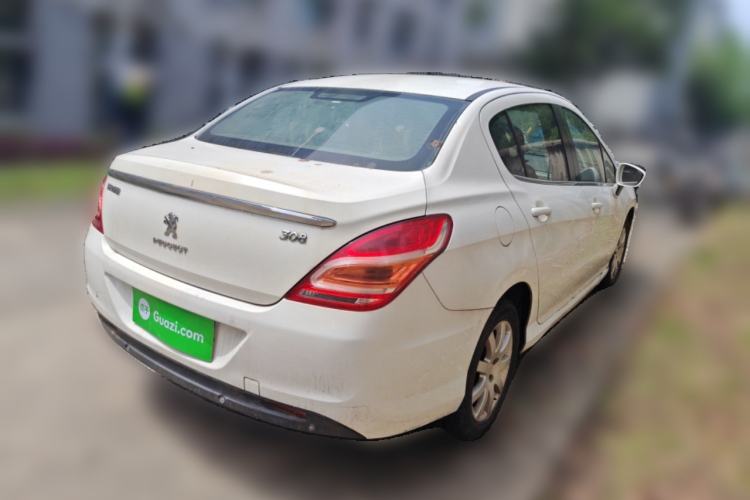 Used Peugeot 308 2012 1.6L Automatic YouShang Model Rear Right 45 Deg