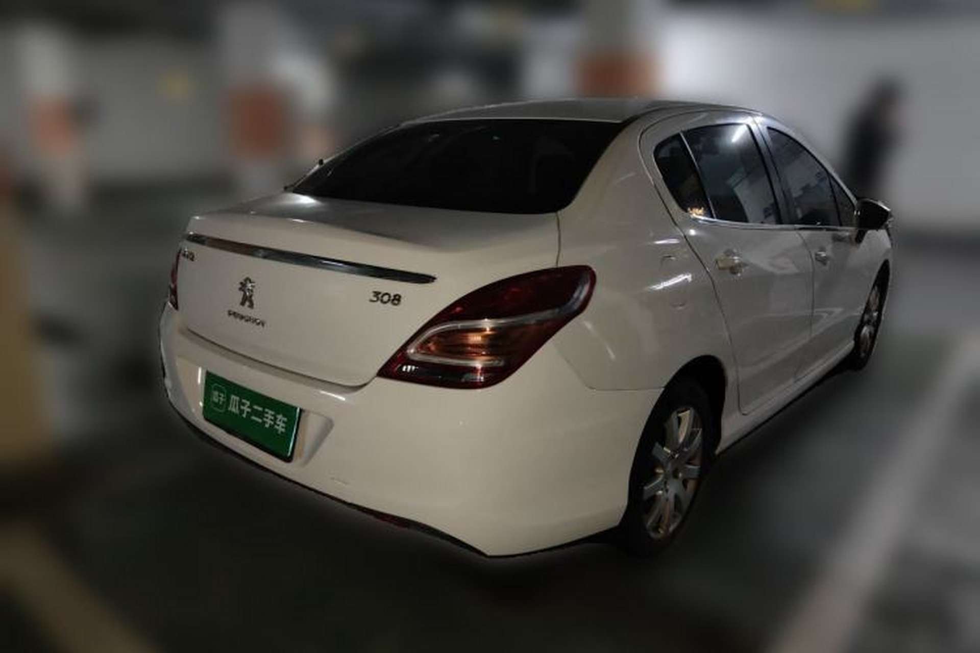 Used Peugeot 308 2012 1.6L Manual Fashion Edition Rear Right 45 Deg