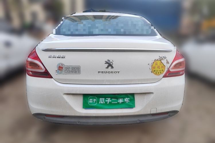 Used Peugeot 308 2012 1.6L Automatic YouShang Model Rear