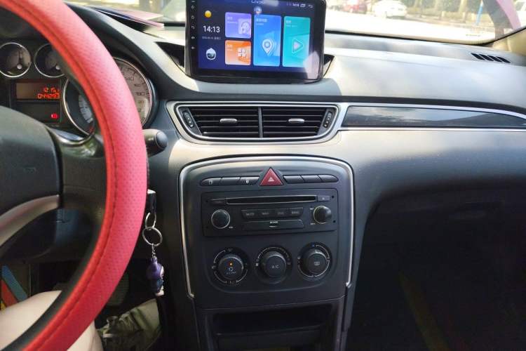 Used Peugeot 308 2013 1.6L Manual YouShang Model CNG Audio And AC Panel