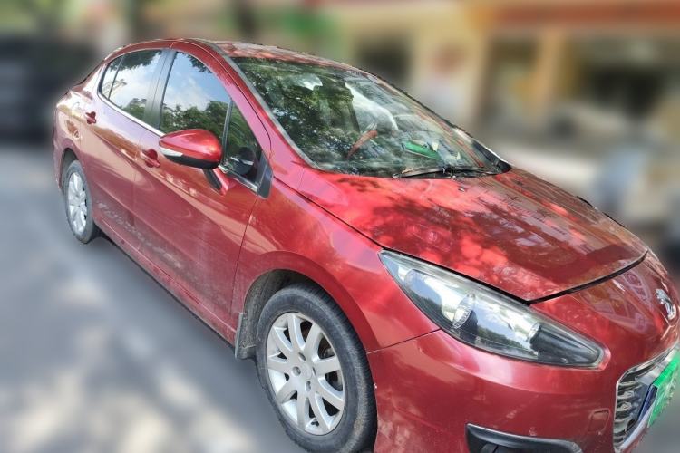 Used Peugeot 308 2013 1.6L Manual YouShang Model CNG Front Right 45 Deg