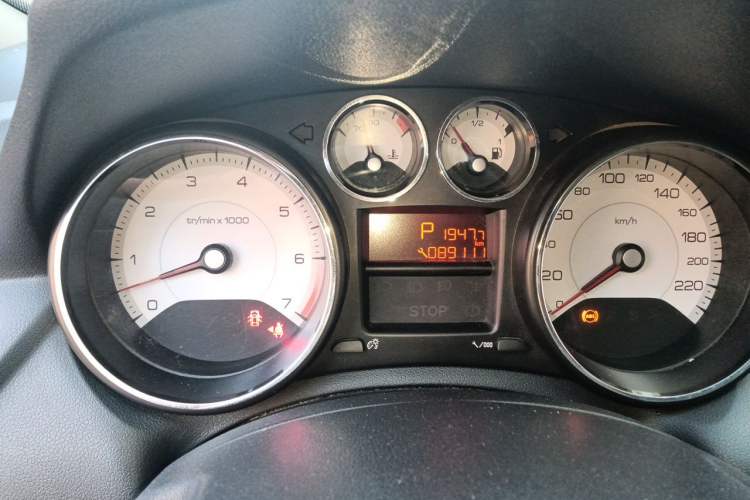Used Peugeot 308 2013 1.6L Automatic Fashion Model Instrument Cluster