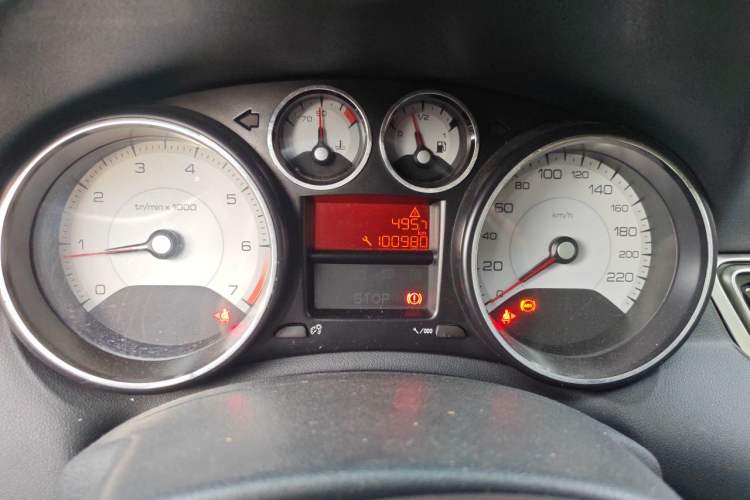 Used Peugeot 308 2013 1.6L Manual YouShang Model Instrument Cluster
