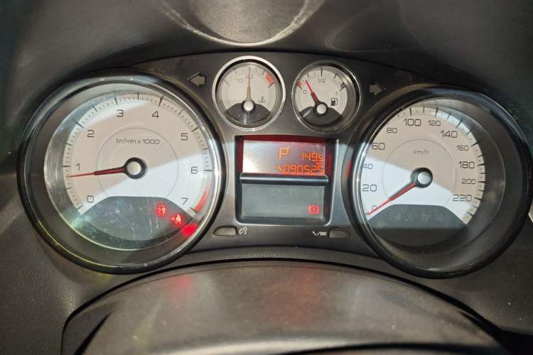 Used Peugeot 308 2013 1.6L Automatic Fashion Model Instrument Cluster