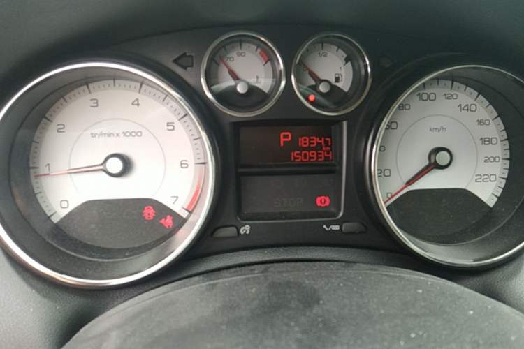 Used Peugeot 308 2013 1.6L Automatic Fashion Model Instrument Cluster