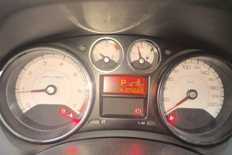 Used Peugeot 308 2013 1.6L Automatic YouShang Model Instrument Cluster