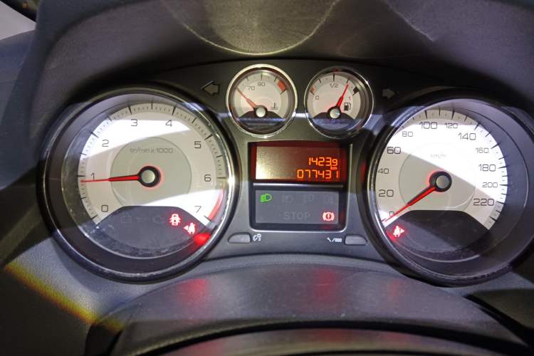 Used Peugeot 308 2013 1.6L Manual YouShang Model Instrument Cluster