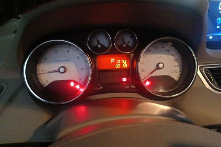 Used Peugeot 308 2013 1.6L Automatic YouShang Model Instrument Cluster