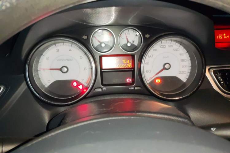 Used Peugeot 308 2013 1.6L Automatic YouShang Model Instrument Cluster