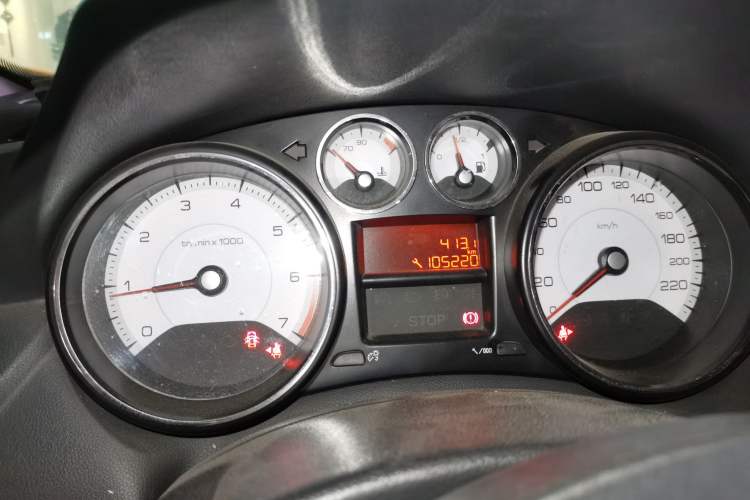 Used Peugeot 308 2013 1.6L Manual YouShang Model Instrument Cluster