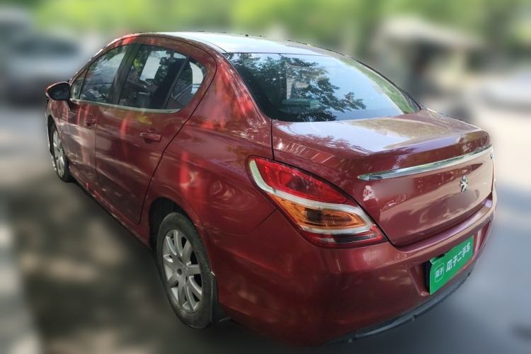 Used Peugeot 308 2013 1.6L Manual YouShang Model CNG Rear Left 45 Deg