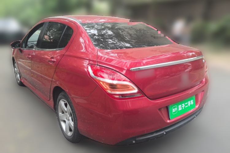 Used Peugeot 308 2013 1.6L Automatic YouShang Model Rear Left 45 Deg