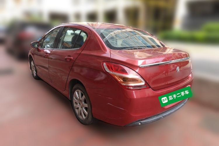 Used Peugeot 308 2013 1.6L Automatic YouShang Model Rear Left 45 Deg