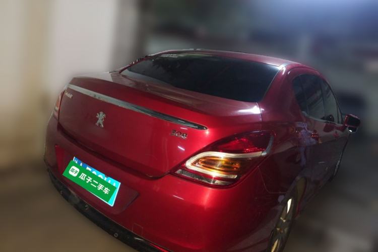 Used Peugeot 308 2013 1.6L Automatic YouShang Chen Kun Excellent Edition Rear Right 45 Deg