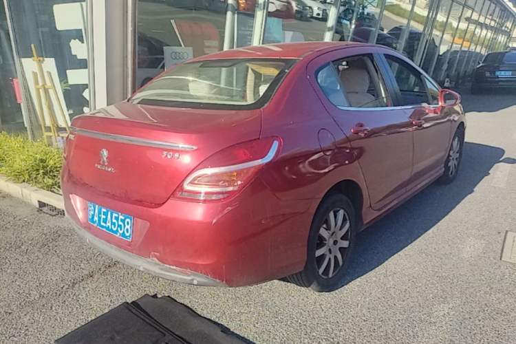 Used Peugeot 308 2013 1.6L Automatic YouShang Model Rear Right 45 Deg