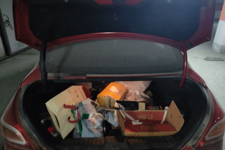 Used Peugeot 308 2013 1.6L Manual YouShang Model Trunk