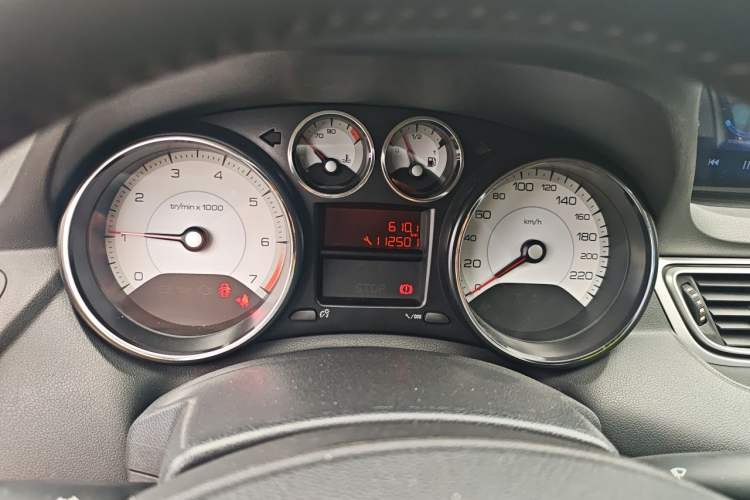 Used Peugeot 308 2013 1.6L Manual YouShang Model Instrument Cluster