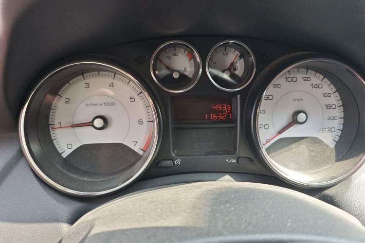 Used Peugeot 308 2013 1.6L Manual YouShang Model Instrument Cluster