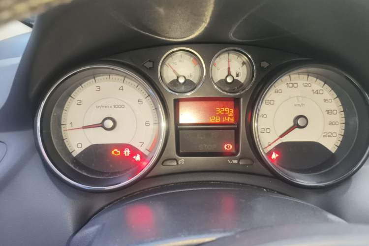Used Peugeot 308 2013 1.6L Manual YouShang Model Instrument Cluster