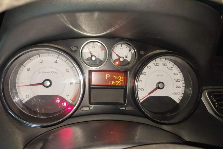 Used Peugeot 308 2013 1.6L Automatic Fashion Model Instrument Cluster