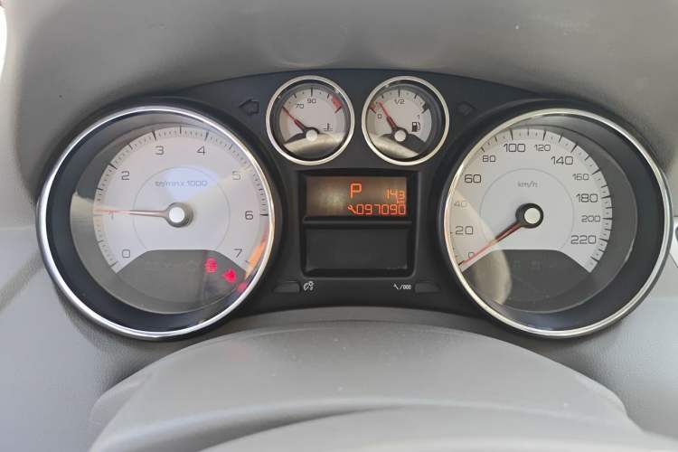 Used Peugeot 308 2013 1.6L Automatic YouShang Model Instrument Cluster