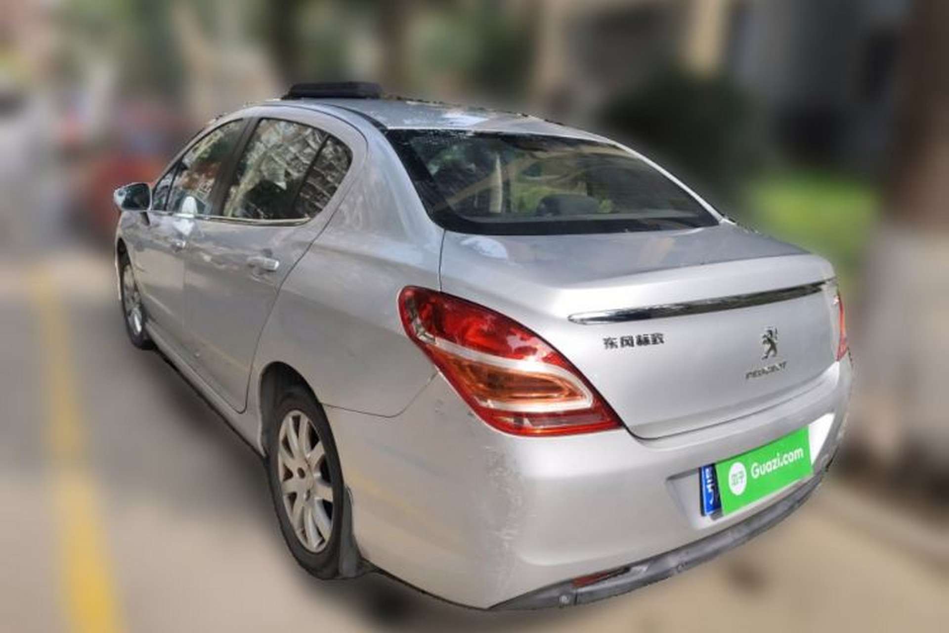 Used Peugeot 308 2013 1.6L Automatic YouShang Model Rear Left 45 Deg