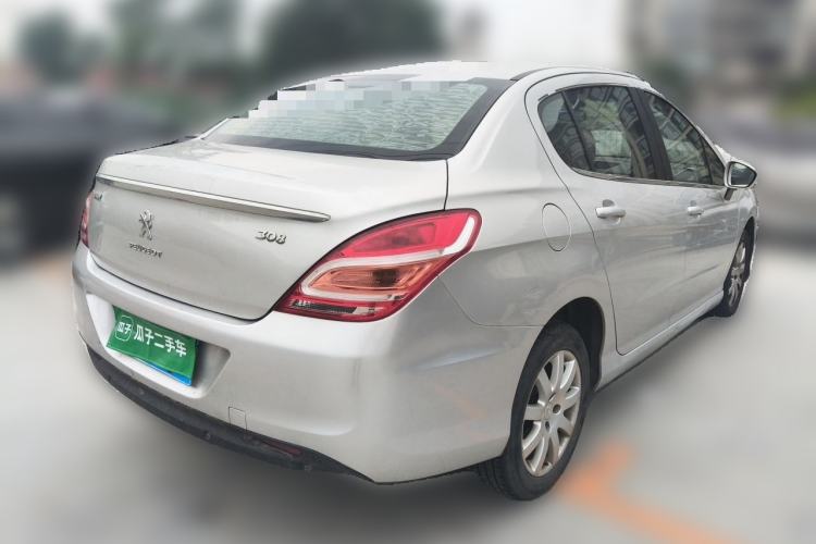 Used Peugeot 308 2013 1.6L Automatic YouShang Model Rear Right 45 Deg