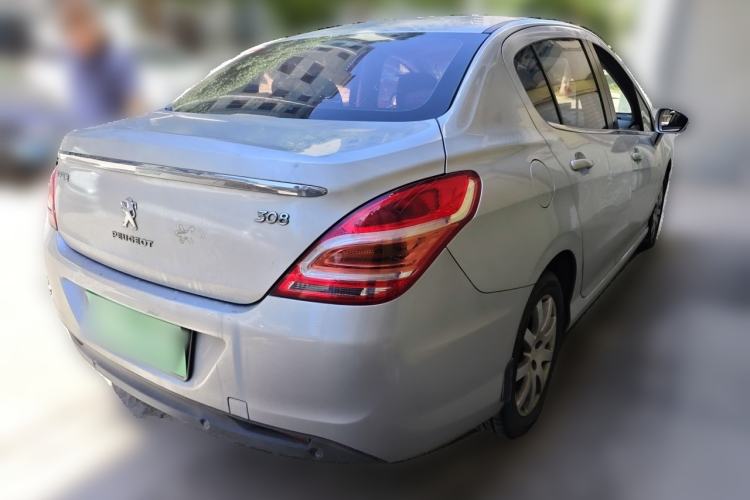 Used Peugeot 308 2013 1.6L Automatic YouShang Model Rear Right 45 Deg