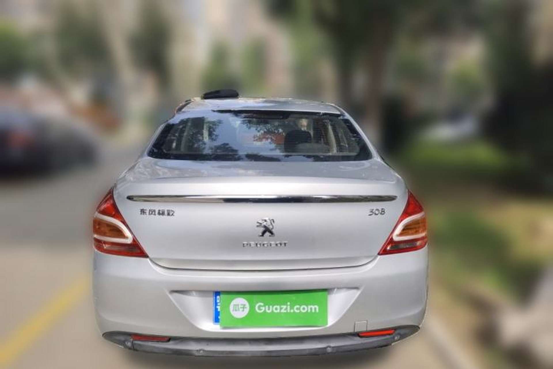 Used Peugeot 308 2013 1.6L Automatic YouShang Model Rear