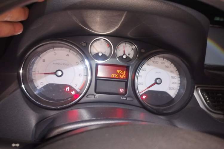 Used Peugeot 308 2013 1.6L Manual YouShang Model Instrument Cluster