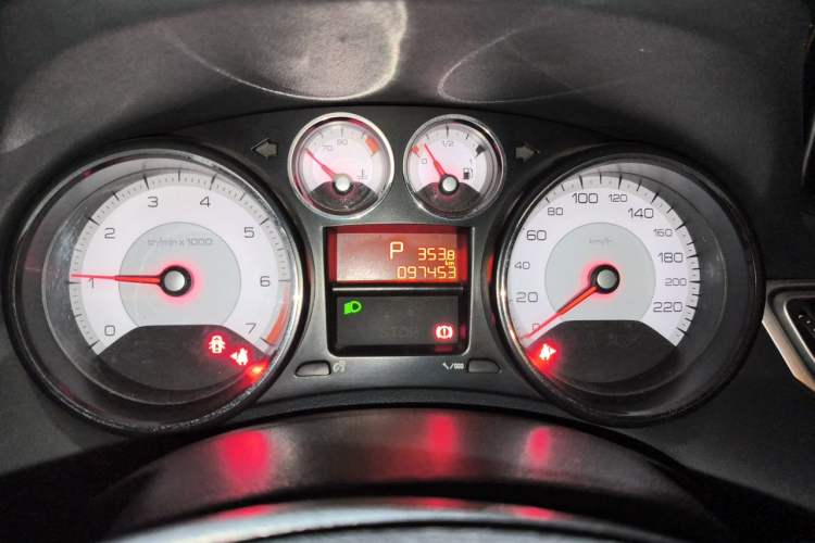Used Peugeot 308 2013 1.6L Automatic YouShang Model Instrument Cluster