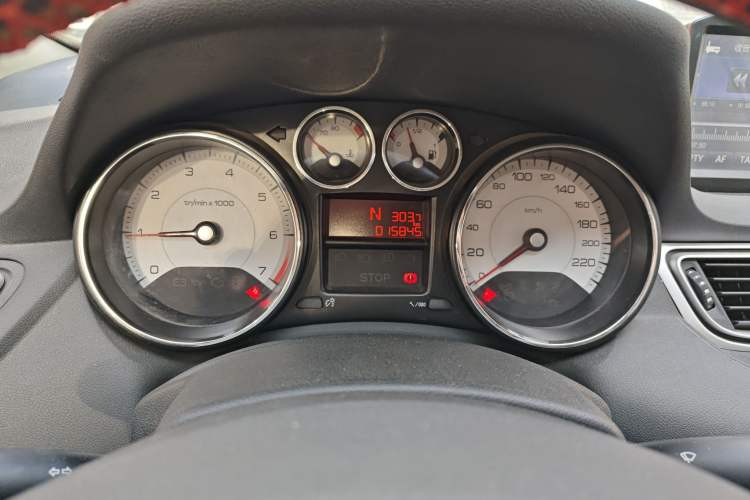 Used Peugeot 308 2013 1.6L Automatic YouShang Model Instrument Cluster