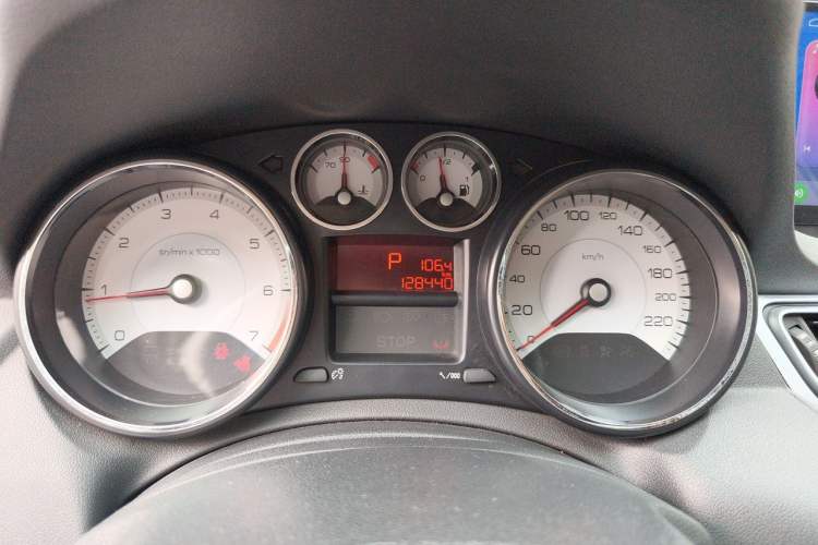 Used Peugeot 308 2013 1.6L Automatic Fashion Model Instrument Cluster