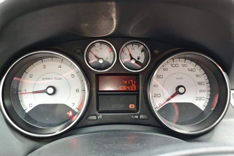 Used Peugeot 308 2013 1.6L Manual YouShang Model Instrument Cluster