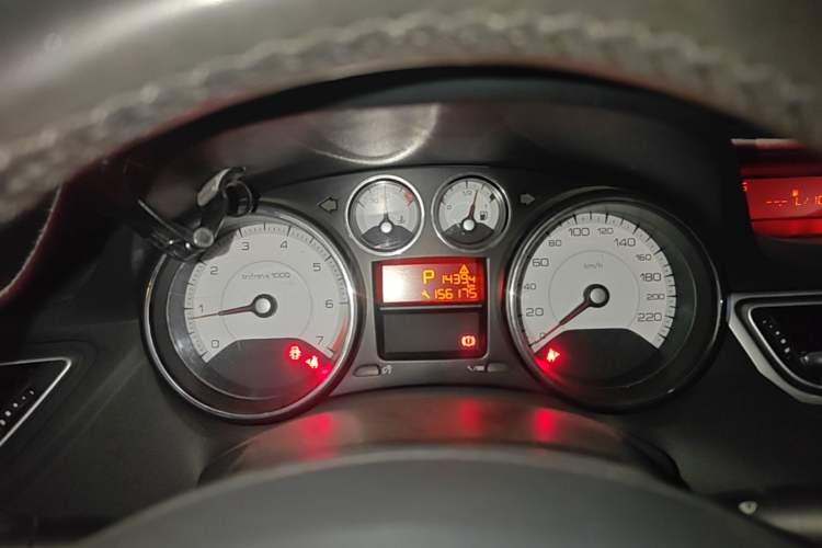 Used Peugeot 308 2013 1.6L Automatic YouShang Model Instrument Cluster