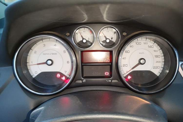 Used Peugeot 308 2013 1.6L Manual YouShang Model Instrument Cluster